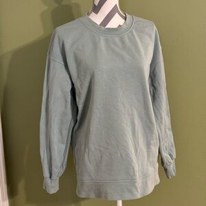 Lululemon perfectly oversized crew light green blue